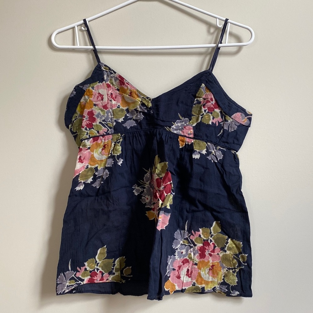 Floral print tank